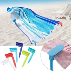 Strandtuchklammern - Halter für Sonnenbaden im Freien