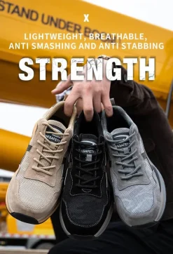 Strapazierfähige, atmungsaktive Sicherheitsschuhe – Arbeitsschuhe für alle Jahreszeiten