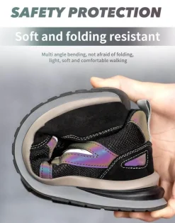 Strapazierfähige, atmungsaktive Sicherheitsschuhe – Arbeitsschuhe für alle Jahreszeiten