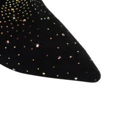 Strass-Totenkopf High Heels - Tiger Gleam Fashion Footwear