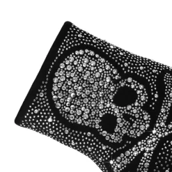 Strass-Totenkopf High Heels - Tiger Gleam Fashion Footwear
