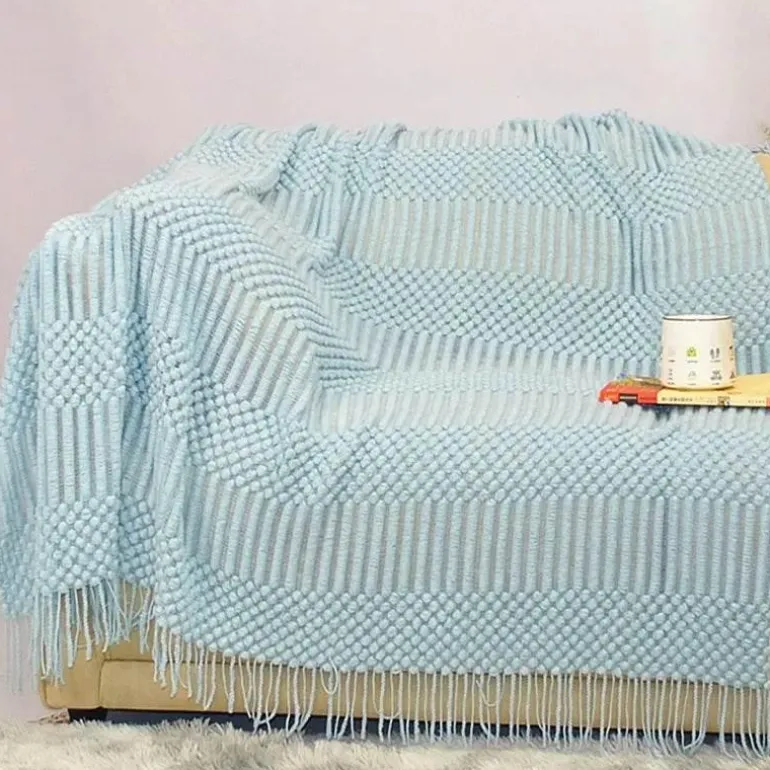 Strickdecke - Gemütlicher Sofa-Bettbezug