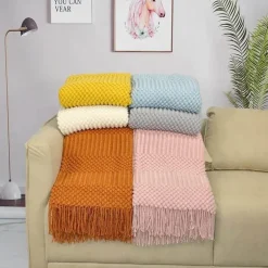 Strickdecke - Gemütlicher Sofa-Bettbezug