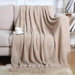 Strickdecke - Gemütlicher Sofa-Bettbezug