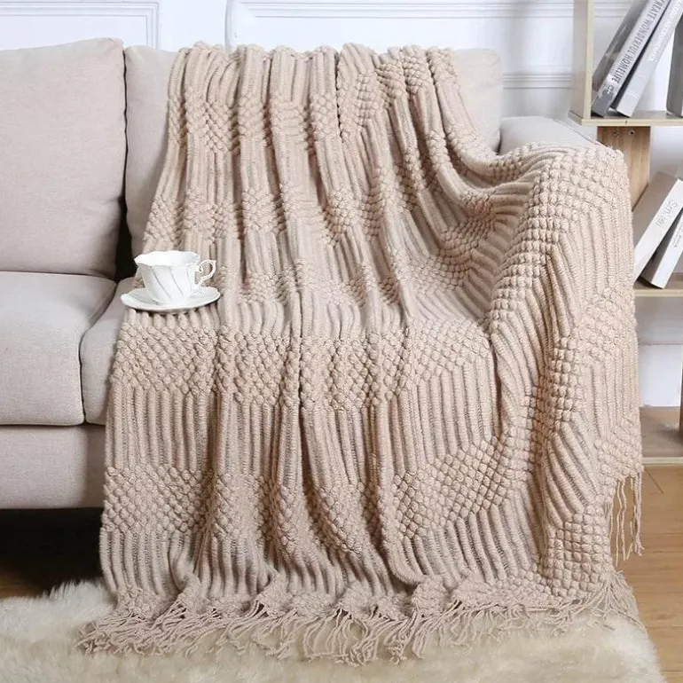Strickdecke - Gemütlicher Sofa-Bettbezug