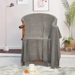 Strickdecke - Gemütlicher Sofa-Bettbezug