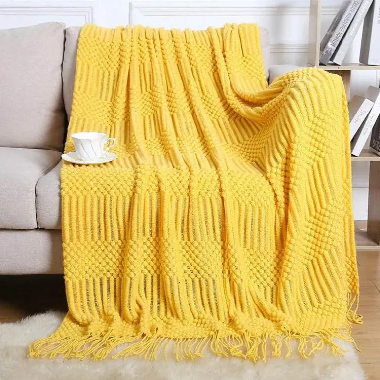 Strickdecke - Gemütlicher Sofa-Bettbezug