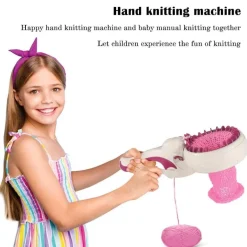 Strickmaschinenspielzeug – pädagogisches Bastelwerkzeug für Kinder