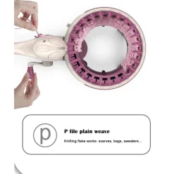 Strickmaschinenspielzeug – pädagogisches Bastelwerkzeug für Kinder