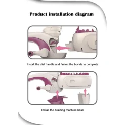 Strickmaschinenspielzeug – pädagogisches Bastelwerkzeug für Kinder
