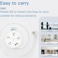 Stromverlängerungskabel – rundes Total Connect-Kabel