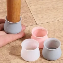 Stuhlbeinkappen aus Silikon – Möbelbodenschutz