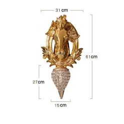 Sultan Horse Wandlampe - Elegantes Reiterdekor