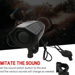 Super laute elektrische Fahrradhupe - Fahrradsicherheitsalarm