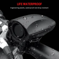 Super laute elektrische Fahrradhupe - Fahrradsicherheitsalarm