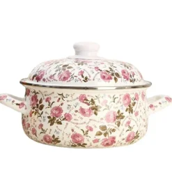 Suppentopf aus Emaille-Keramik – langlebiges, stilvolles Kochgeschirr für Gasherde