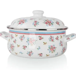 Suppentopf aus Emaille-Keramik – langlebiges, stilvolles Kochgeschirr für Gasherde