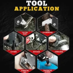 Survival Hexagon Tool – Multifunktionale EDC-Outdoor-Ausrüstung
