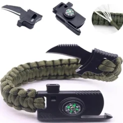 Survival-Camping-Armband – Notfall-Outdoor-Werkzeugausrüstung