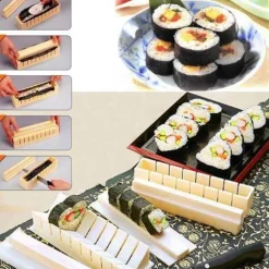 Sushi-Rollen-Maker-Set – DIY-Sushi-Set zum Kochen zu Hause