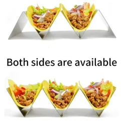 Taco-Halter aus Edelstahl – langlebiger Küchen-Essensständer