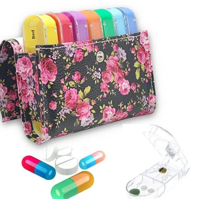 7-Tage-Pillen-Organizer – Wöchentliche Medikamentenbox für Wellness und Medikamentenmanagement