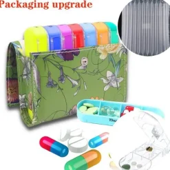 7-Tage-Pillen-Organizer – Wöchentliche Medikamentenbox für Wellness und Medikamentenmanagement