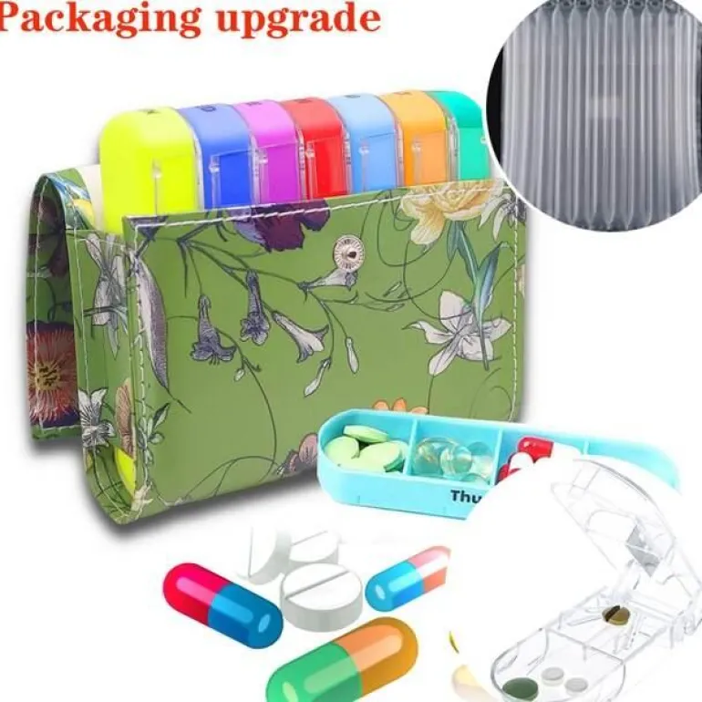 7-Tage-Pillen-Organizer – Wöchentliche Medikamentenbox für Wellness und Medikamentenmanagement