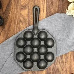 Takoyaki-Maker-Pfanne – Oktopus-Ballform mit 12 Mulden