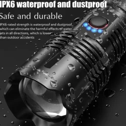 Taktische LED-Taschenlampe – Ultrahelles Ranger-Licht