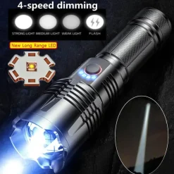 Taktische LED-Taschenlampe – Ultrahelles Ranger-Licht