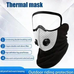 Taktische Vollgesichtsmaske – Windschutz bei kaltem Wetter für den Einsatz im Freien