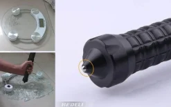 Taktischer LED-Baseballschläger – Taschenlampenwerkzeug zur Selbstverteidigung