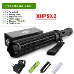 Taktischer LED-Baseballschläger – Taschenlampenwerkzeug zur Selbstverteidigung