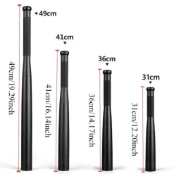 Taktischer Taschenlampen-Selbstverteidigungsstock - Teleskopschlagstock aus Aluminiumlegierung