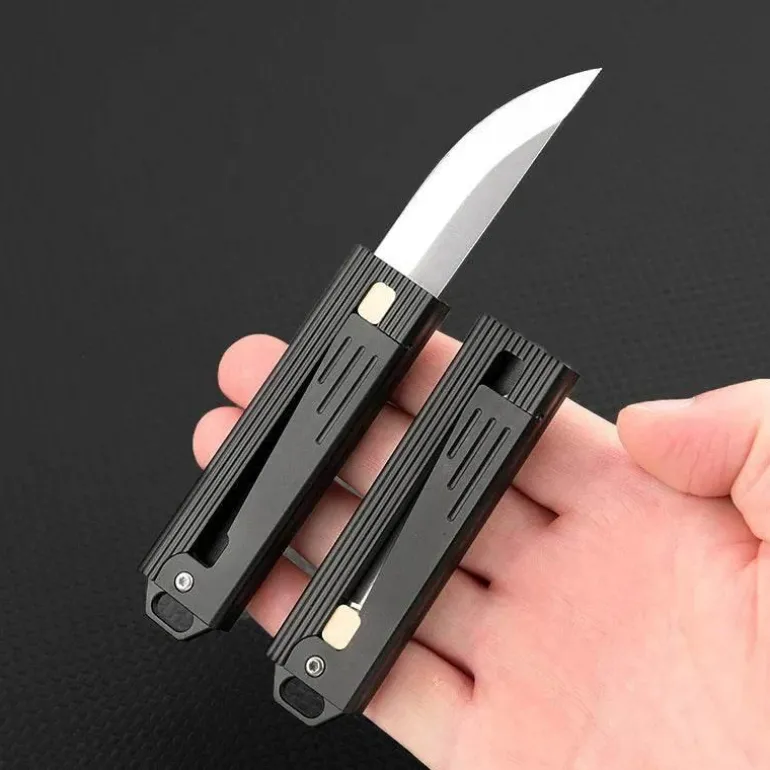 Taktisches Mini-Klappmesser - Kompakte Verteidigungsklinge