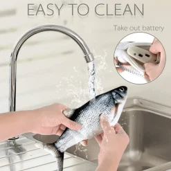 Tanzendes Fisch-Katzenspielzeug – Interaktives Spielvergnügen für Haustiere