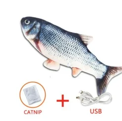 Tanzendes Fisch-Katzenspielzeug – Interaktives Spielvergnügen für Haustiere