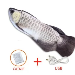 Tanzendes Fisch-Katzenspielzeug – Interaktives Spielvergnügen für Haustiere