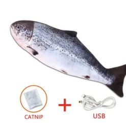 Tanzendes Fisch-Katzenspielzeug – Interaktives Spielvergnügen für Haustiere