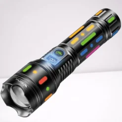 Taschenlampe für den Außenbereich mit großer Reichweite – hohe Helligkeit, wasserdicht, langlebig