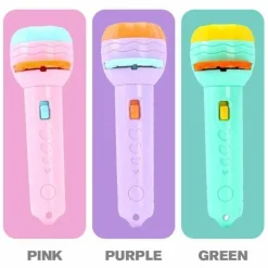 Taschenlampenprojektor für Kinder – pädagogisches Cartoon-Projektorspielzeug