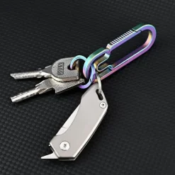 Taschenmesser aus Titan – Leichtes Werkzeug für den Schlüsselanhänger