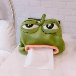 Taschentuchbox mit Froschmotiv – Niedlicher Taschentuchhalter mit Froschmotiv