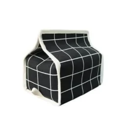 Taschentuchhalter aus Baumwollleinen – Dekorativer Organizer im japanischen Stil