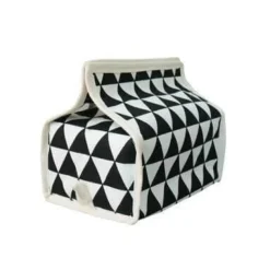 Taschentuchhalter aus Baumwollleinen – Dekorativer Organizer im japanischen Stil