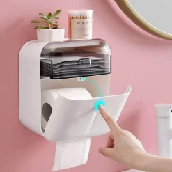 Taschentuch-Organizer zur Wandmontage – Wasserdichte Aufbewahrungslösung für das Badezimmer