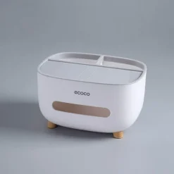 Taschentuchspender mit Telefonhalter – Multifunktions-Taschentuch-Organizer