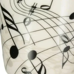 Tasse mit Akustikgitarre – 400 ml Keramik-Kaffeetasse für Musikliebhaber