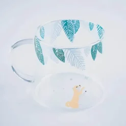 Tasse mit Eisbär und Pinguin – hitzebeständige Kaffeetasse